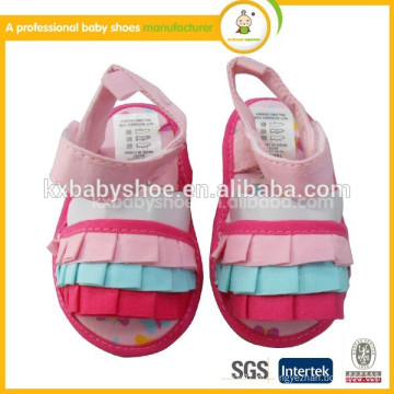 Sapatos 2015 sapatos de sandálias de bebê, sandálias de couro para bebê